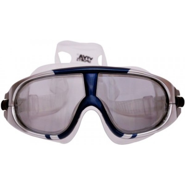 Viva Sports Viva 400 Diving Mask Swimming Goggles (Blue/Silver)